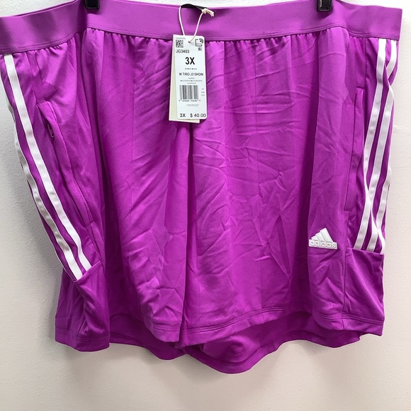 ADIDAS Size 3X Purple Burst Multi Sport W/Tiro J3 Shoin Shorts. MSRP $40 New - Picture 5 of 12